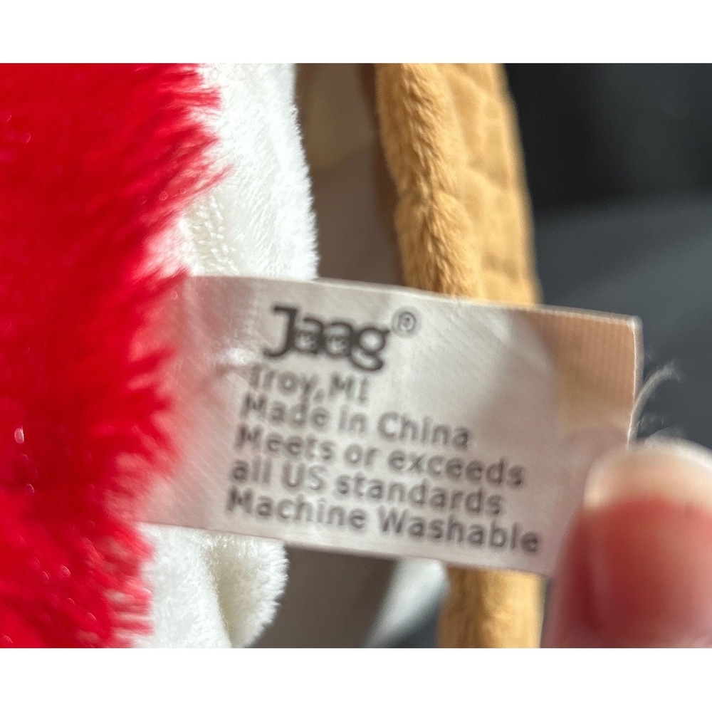 Buc-ee's Beaver Plush Pillow Pet Jaag Red Hat Texas Mascot Stuffed Animal 2020 - Picture 6 of 10